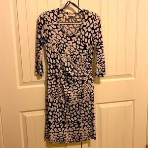 Long sleeve stretchy dress